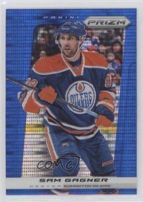2013-14 Panini Prizm Wal-Mart Blue Pulsar Prizm Sam Gagner #141 av1