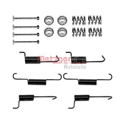 Metzger Accessoire pour Mâchoires de Frein pour Citroen Fiat Ford Lancia Peugeot