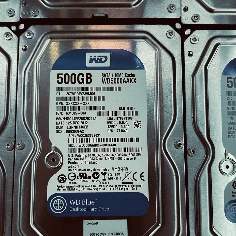 Discos duros Western Digital, Seagate y Toshiba. Espacios de 500 Gb, 320 GB y más Foto 4 de 4