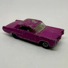 Lesney Matchbox Superfast Pontiac GP Sports Coupe #22 1970 - Rare Purple - Loose