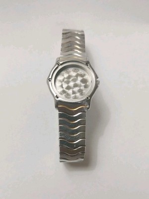 Original EBEL LADIES CASE  STRAP BRACELET 2 TONE STAINLESS STEEL For Parts 