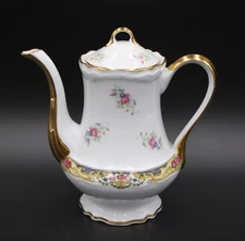 IMPERIA LIMOGES PORCELAINE COFFEE POT SERVER IRL2