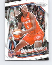 2025 Panini Prizm WNBA #54 Natasha Howard White Seismic Prizms Indiana Fever