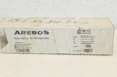 Arebos Camera Head for Tube Camera Stainless Steel Probe with LED Lighting New Invoice