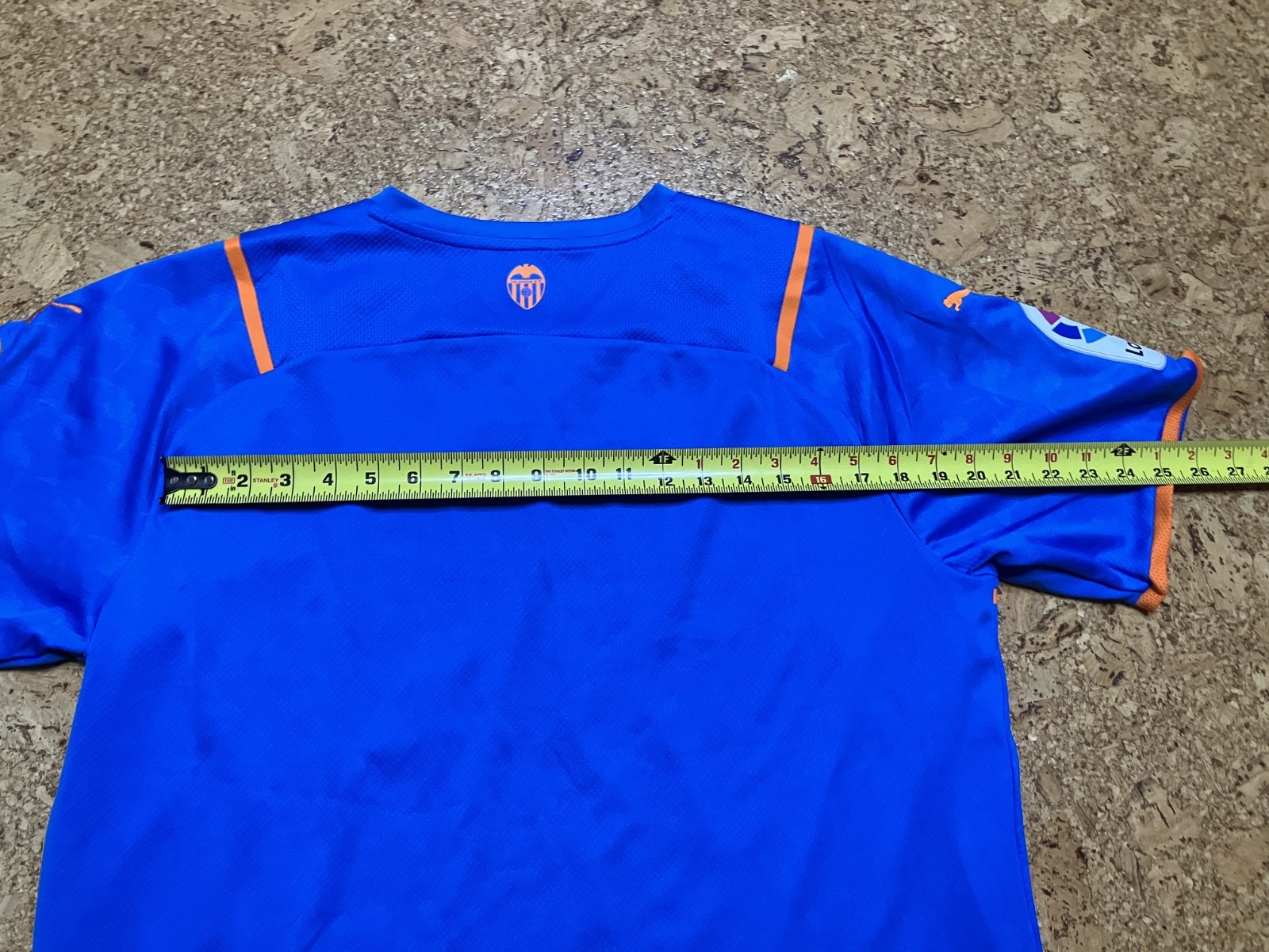 VALENCIA CF Soccer Football Third Jersey PUMA-Men's Extra Large BLUE 2021