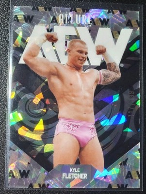 2026 Upper Deck AEW Allure #37 Kyle Fletcher AEW Logo Parallel /199