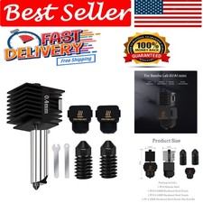 Versatile Hotend Upgrade Kit for Bambu Lab A1 Mini   3 Nozzle Sizes Available