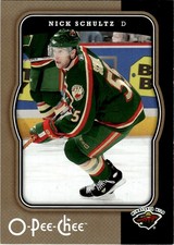 2007-08 O-Pee-Chee Nick Schultz Minnesota Wild #241