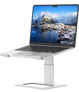 Support pour ordinateur portable réglable pour bureau, support pour ordinateur, support de Riser pour ordinateur portatif ergonomique