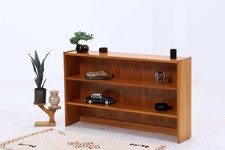 Kleines Vintage Bücherregal aus Birke | Mid Century Regal | 60er Retro Holz Aufb
