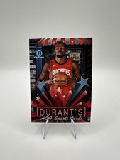 2025- 26 Bowman Basketball Chrome Hobby Stars Kevin Durant HOF #HS-12 Houston