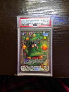 Dragon Ball Super Son Goku : GT FB07 122 Secret Rare Alternate Art PSA 10