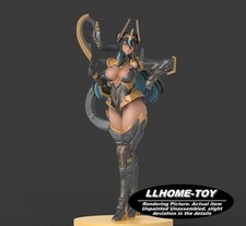 1/6 Indivilia girl 3D Print Unassembled Unpainted Model Garage Kit figure