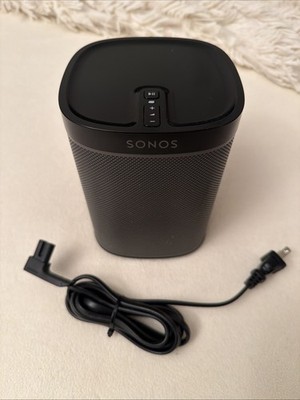 Sonos PLAY:1 Wireless Wi-Fi Streaming Speaker Black Tested Works on S2