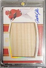 2025 Panini National Treasures Justin Upton #LJ-JIP /10 (AU,MEM)