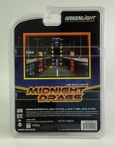 Greenlight Midnight Drags LBE Exclusive 1989 Ford Mustang 5.0 Green Machine - Bild 5 von 5