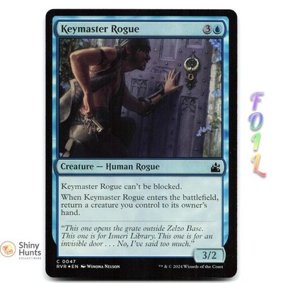 Magic: The Gathering Keymaster Rogue 47 Ravnica Remastered Foil NM