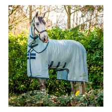 HORSEWARE IRELAND Amigo Azure Blue/Navy/Electric Blue Bug Buster Fly Sheet