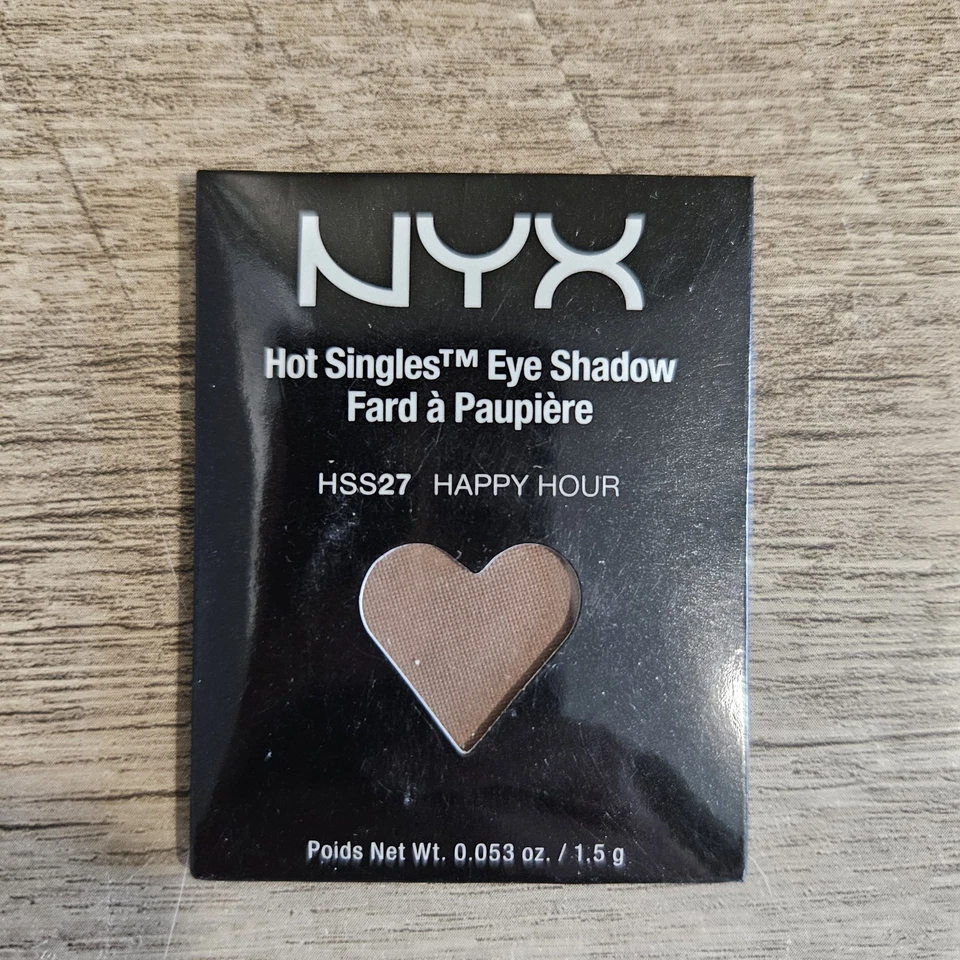 Mix Lot of 5 NYX Hot Singles Eye Shadow Refills HSS 24, 25, 22 x2, 27, Pink - Image 4 of 4
