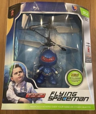 Flying Spaceman Helicopter Toy Drone Infrared Induction Sensor controlled BLUE ✨