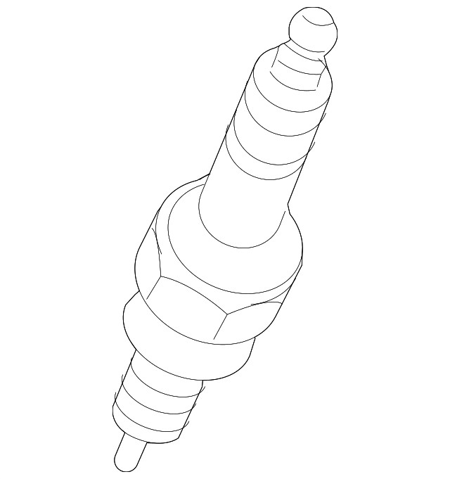 Genuine Toyota Spark Plug 90919-01247