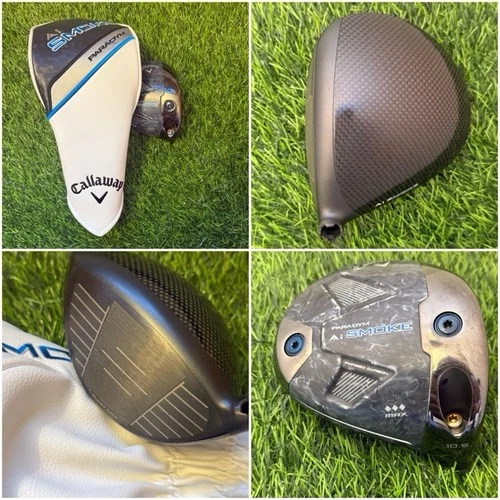 GREAT Callaway Paradym Ai Smoke Triple Diamond Max 10.5° Driver Head & Headcover