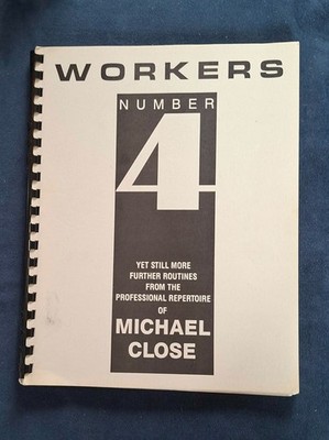 Workers Number 4 Michael Close 1994 Comb Bound Close Up Magic Book Frog Prince