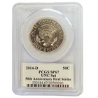 2014-D 50th Anniversary Kennedy Half Dollar PCGS SP67 FS