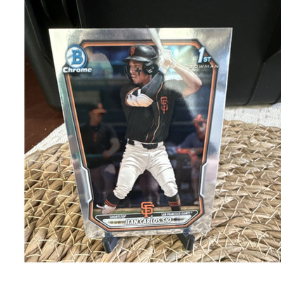 Bowman Chrome 2023 1st Bowman Jean Carlos Sio BC-97 Giants Baseball Card
