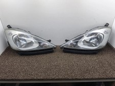 Honda Fit Jazz Ge6 07-13 Halogen Headlight Lh Rh Pair Oem Stanley Jdm