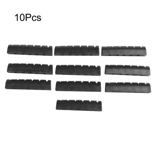 Sillín de tuerca de hueso para guitarra 10 piezas blanco 43x6x8,4 mm accesorios de 6 cuerdas - Imagen 9 de 24