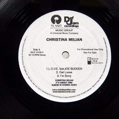 CHRISTINA MILIAN LOVE ISLAND ISLR101553 US VINYL 12