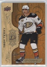 2018-19 Upper Deck Engrained Rookies 261/299 Troy Terry #91 gy9