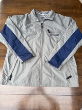 Nike Men s Gray/Blue Colorblock Windbreaker J...