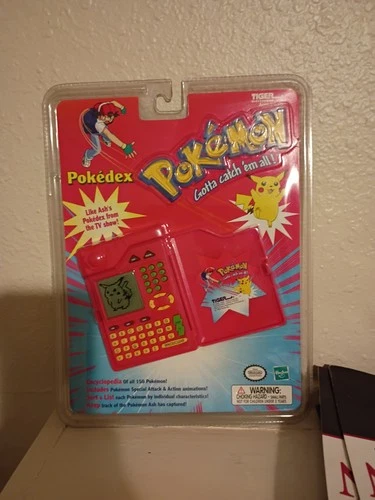 Vintage Tiger Pokémon Pokedex 1999 New In Box