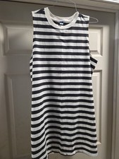Old Navy Womens XL Striped Dress One Piece