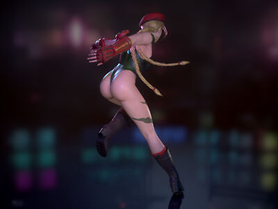 Anime ed pantera cgi women street fighter hat gloves Playmat Gaming Mat Desk