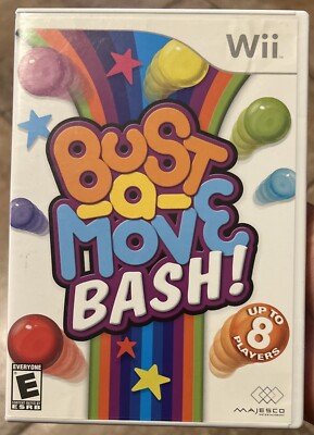 Bust-A-Move Bash  Nintendo Wii, 2007 Complete w/ Manual and Tested