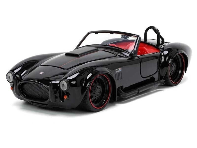 1965 Shelby Cobra 427 S/C - Black Diecast 1:24 Scale Model 1965 Shelby Cobra 427 S/C - Black Diecast 1:24 Scale Model