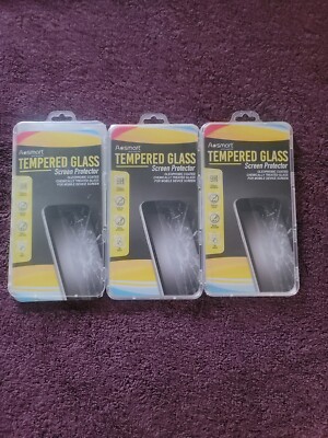 iPhone 6 & iPhone 7 PLUS Tempered Glass Screen Protector New in Case