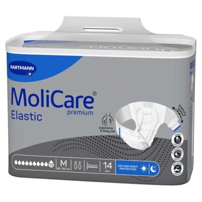 MoliCare Premium Elastic 10 Tropfen - Medium (90-120 cm)