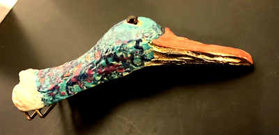 VTG Designer MIMI DI N 1984 Rare Enameled Bird Fowl goose  display picture 1