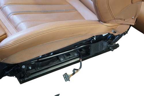 2017 - 2019 BMW G30 530I 540I FRONT & REAR COGNAC BROWN SPORT SEAT INTERIOR OEM - Picture 21 of 24