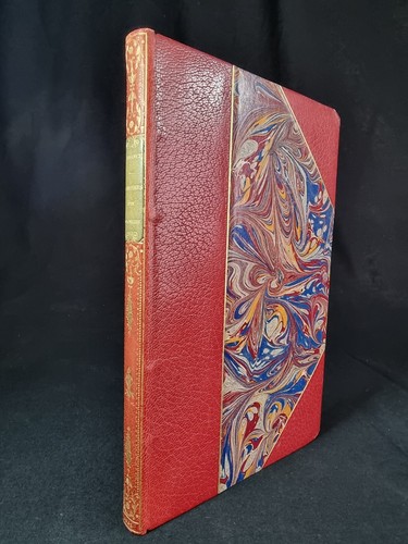 1902 Limited Ed #245 CRIMSON MOROCCO FINE BINDING Mémoires D'Un Volontaire - Imagen 2 de 12