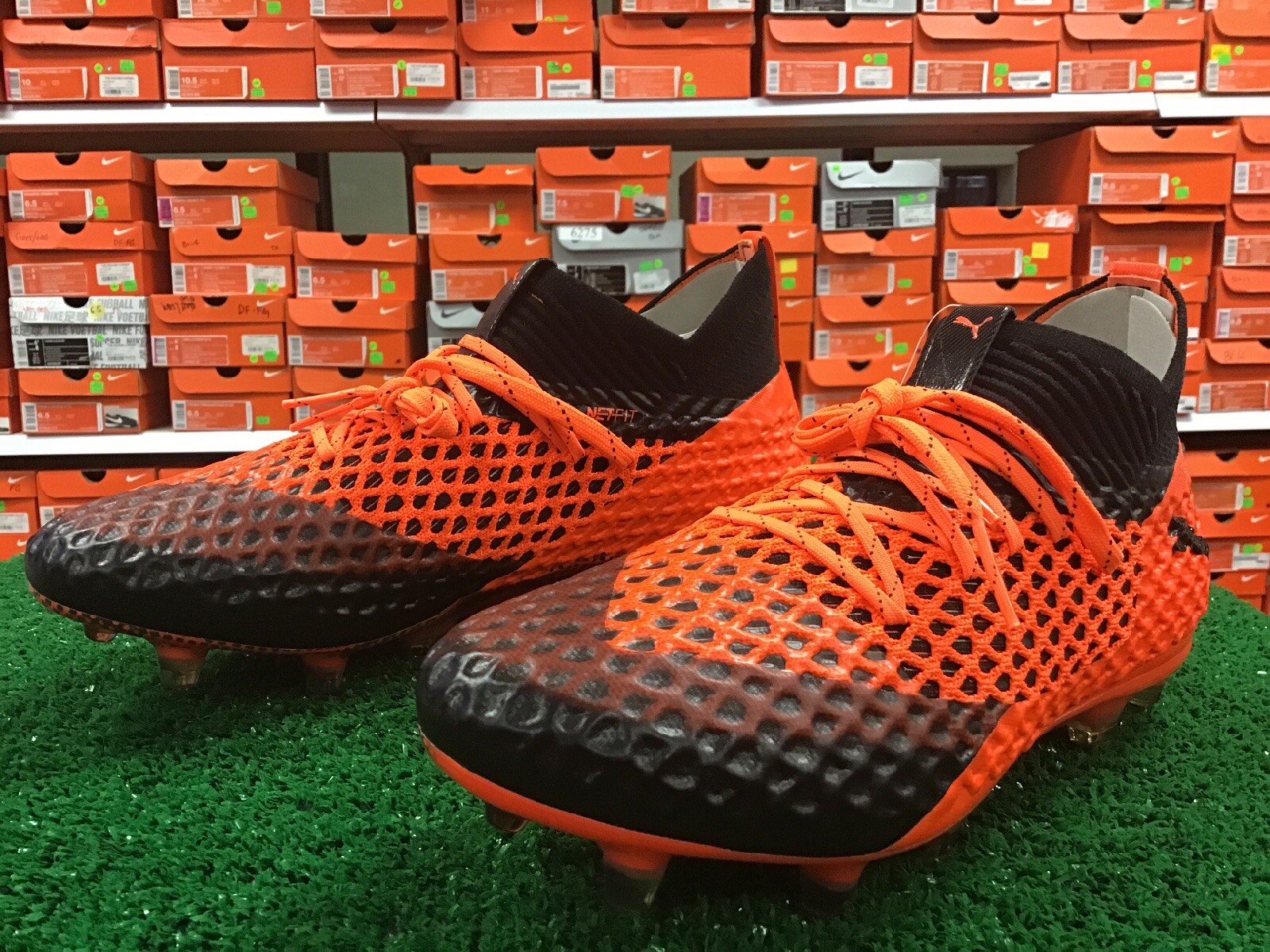 puma future 2.1 netfit orange