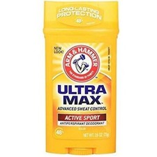 ARM  HAMMER ULTRAMAX Anti-Perspirant Deodorant Active Sport 2.60 oz  Pack...