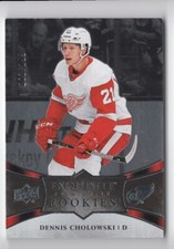 2018-19 Upper Deck Ice Exquisite Collection - Platinum Rookies Dennis Cholowski