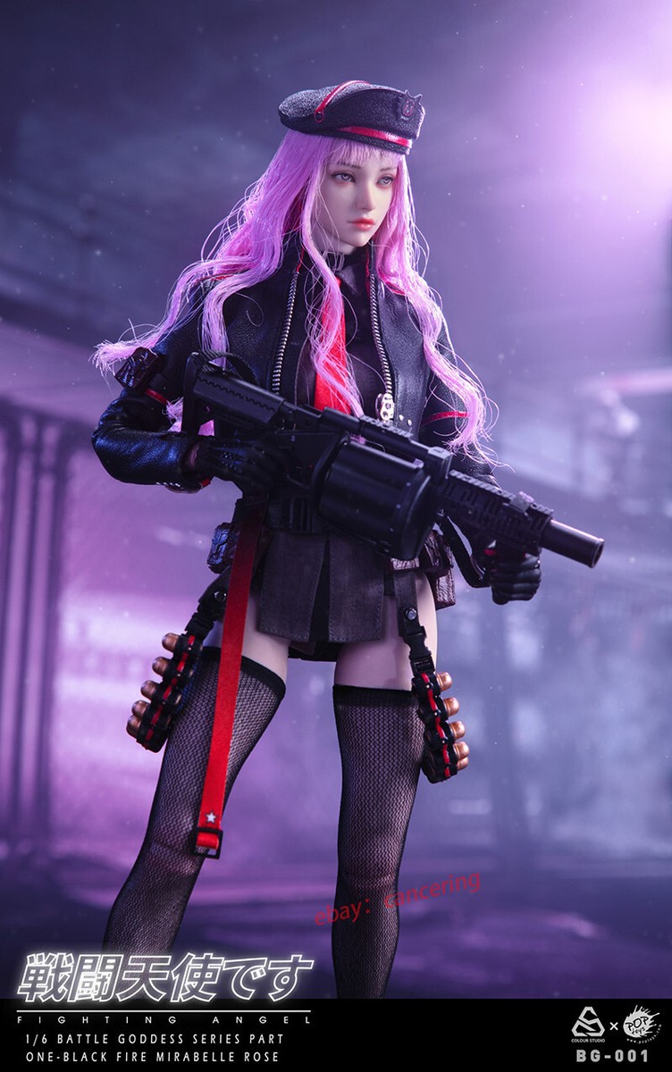POPTOYS x COLOUR STUDIO 1/6 BG-001 Black Fire Mirabelle Rose