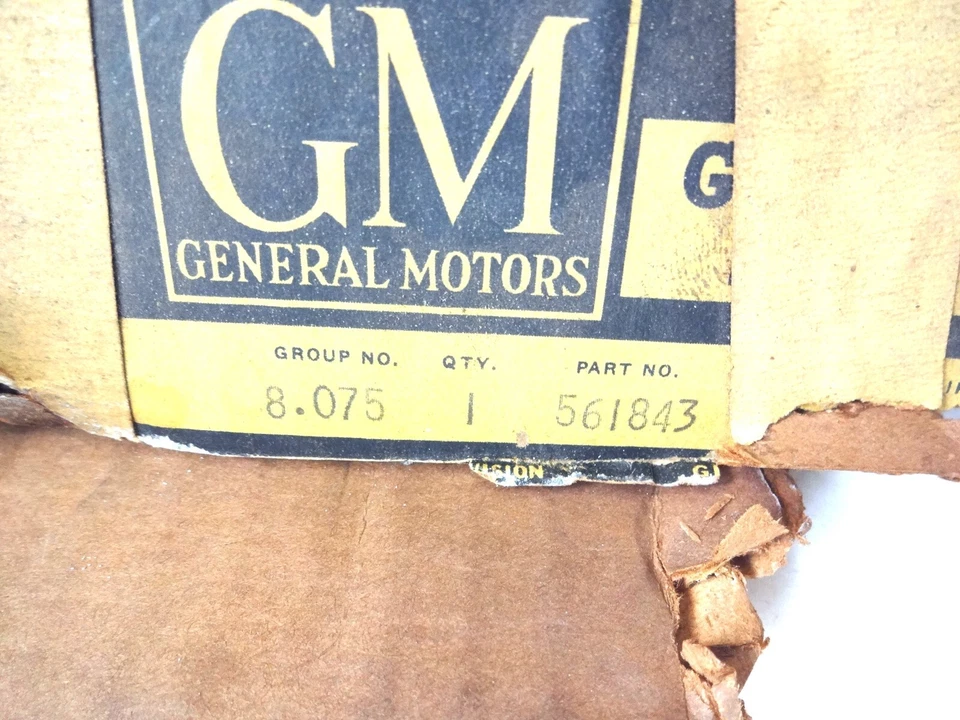 NOS 1951-1952 OLDSMOBILE SUPER 88 98 DASH PANEL HOOD LATCH RELEASE CABLE KNOB - Image 2 of 4