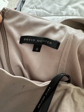 david meister Women’s Asymmetrical dress Size 8